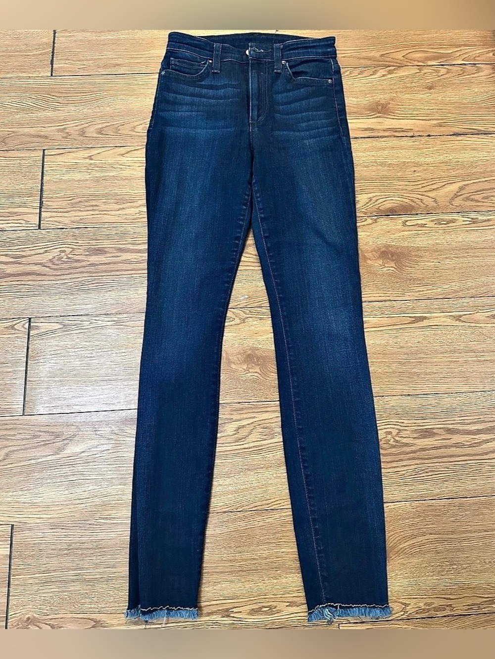 Joe's Jeans High Rise Skinny Ankle Skinny Ankle Jeans Blue Waist 24